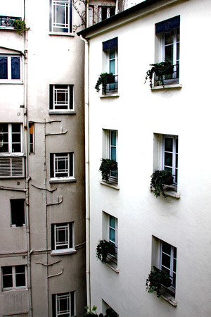 Paris out the window